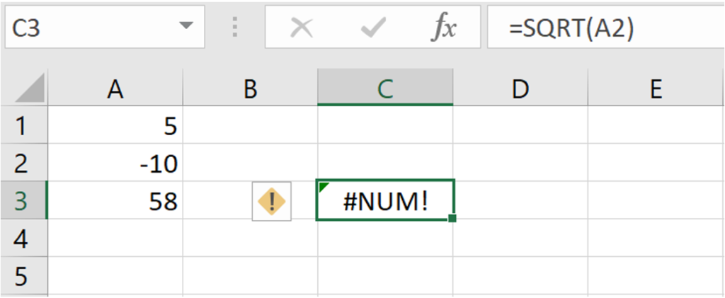 Excel Fundamentals Beginner Level → Lesson 2.5: Common Excel Errors and ...